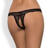 OBSESSIVE MIAMOR CROTCHLESS THONG S/M - OBSESSIVE PANTIES / TANGAS